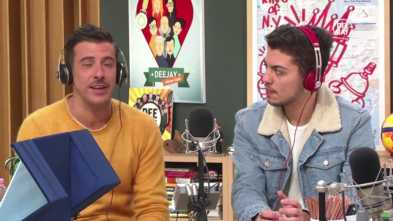 San Remo 2017: I vincitori Franceco Gabbani e Lele a Deejay Chiama Italia