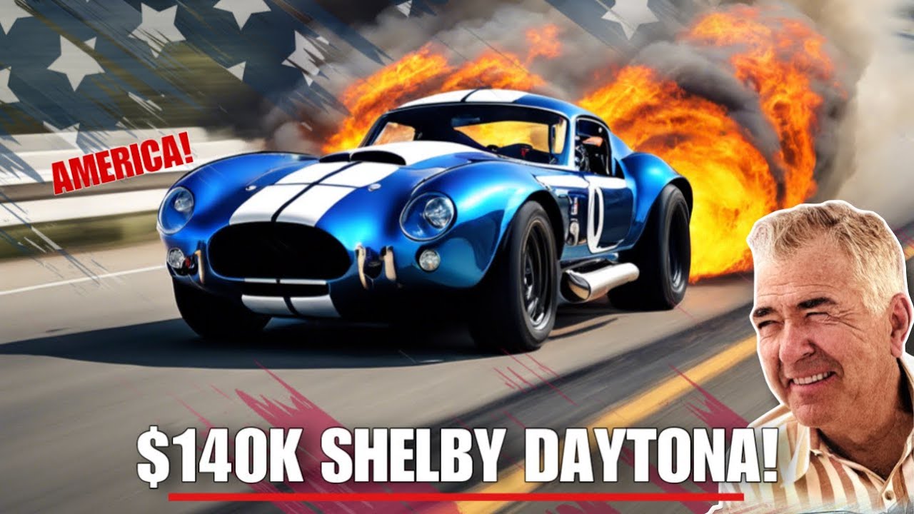 600HP Coyote Swapped Shelby Daytona Drive! $140,000 BEAST!