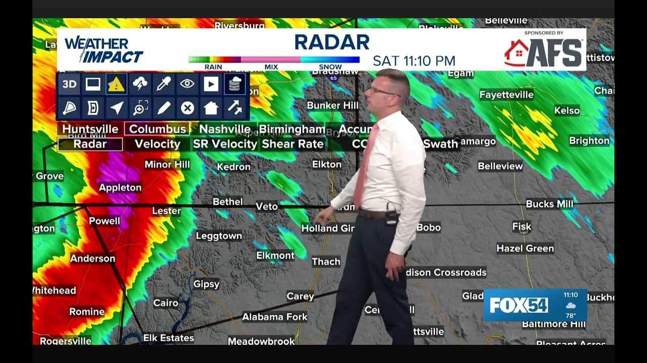 WZDX FOX 54 Severe Weather Coverage April 5, 2025