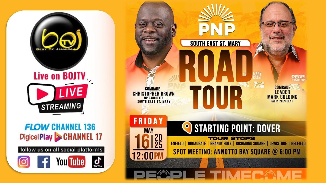 South East St. Mary Campaign Rally | Annotto Bay Square | Friday May 16th 2025 | 6pm