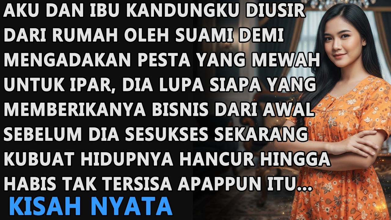AKU DAN IBUKU DIUSIR SUAMI DEMI ADAKAN PESTA UNTUK IPAR, DIA LUPA SIAPA YANG MEMBUATNYA KAYA RAYA..