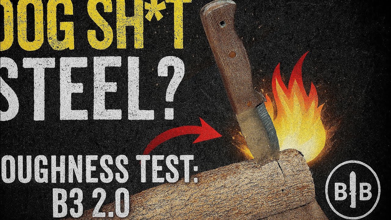 Is 80crv2 Dog Sh*t Steel? We put ours to the test!