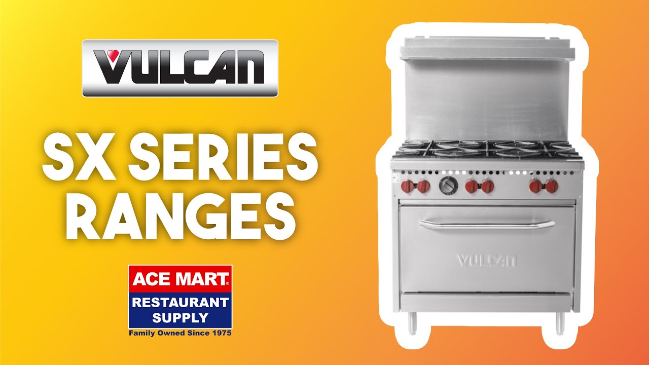 Vulcan Foodservice Equipment SX Series Commercial Cooking Range