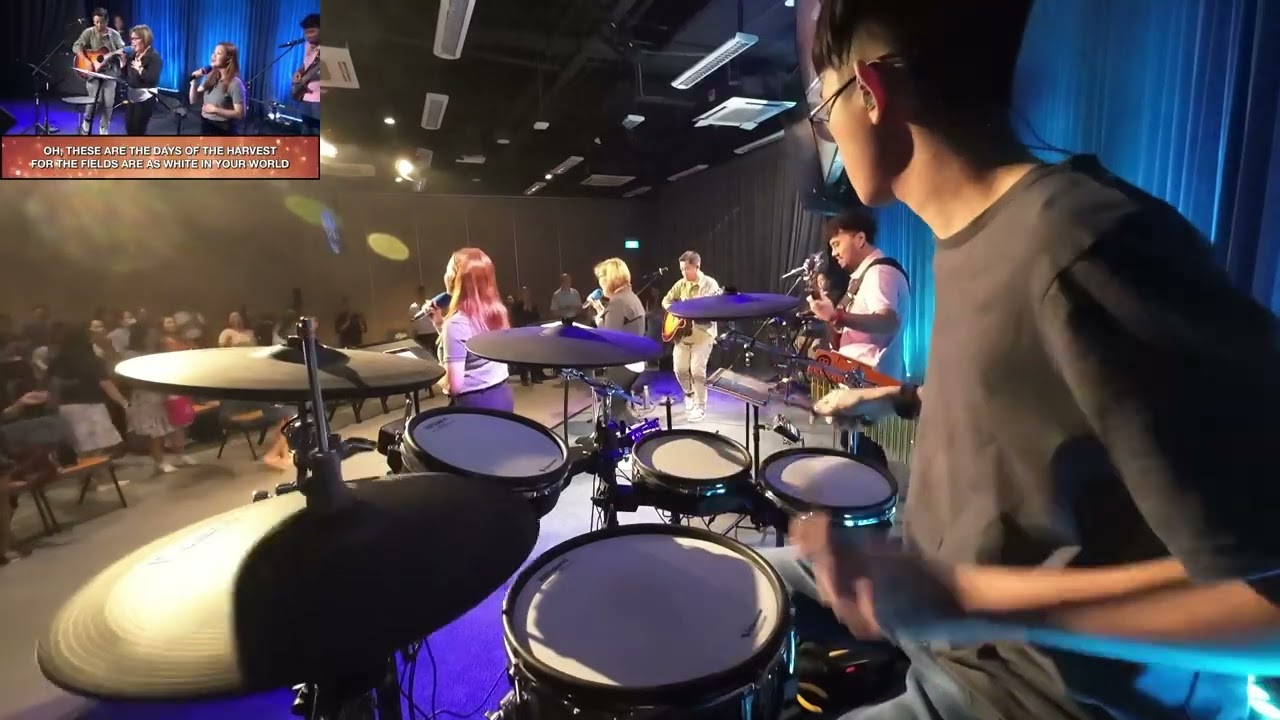 Days of Elijah (LIVE CHURCH DRUM CAM)