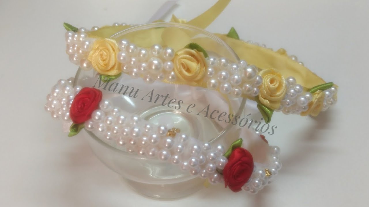 HeadBand Delicada by: Manu Artes e Acessórios