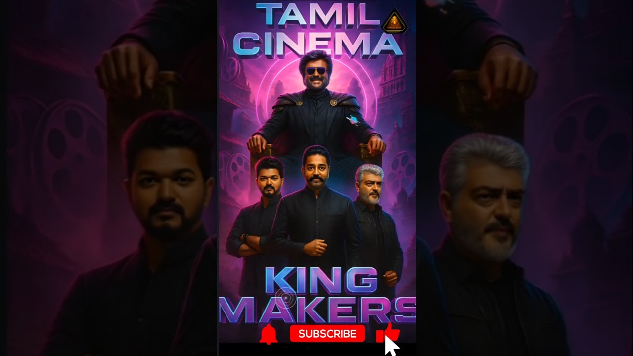 TAMIL FILM KINGMAKERS | The Rise of Legends | Rajini | Kamal | Vijay | Ajith