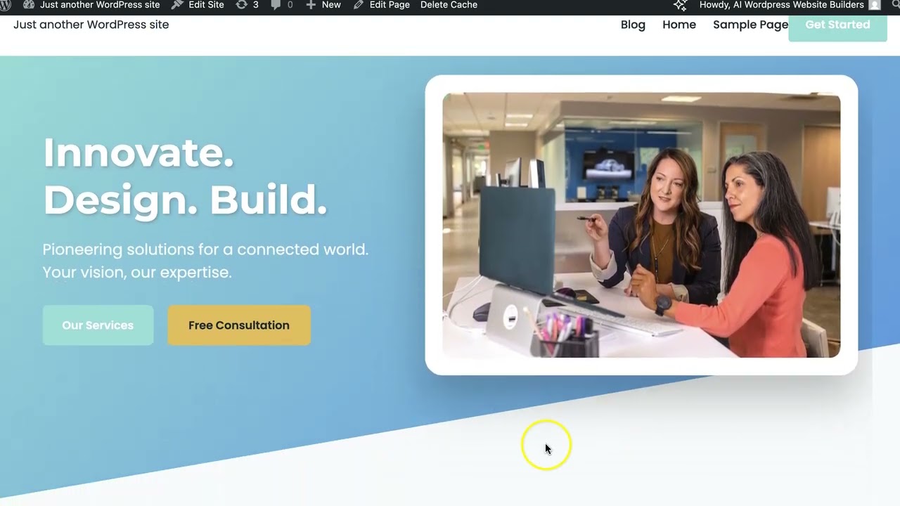 Spectra + PressMeGPT - How to build a WordPress site with AI then customize with Blocks?