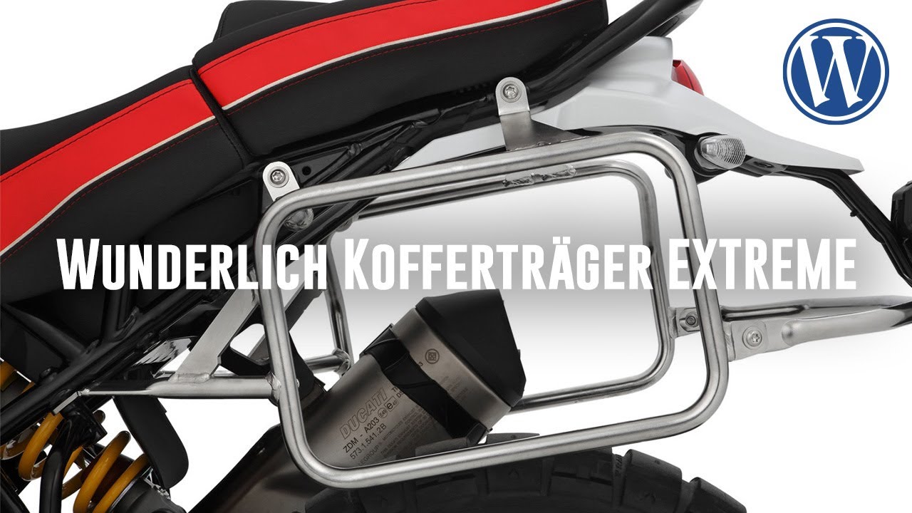 Wunderlich Kofferträger EXTREME - Edelstahl // 70600-000