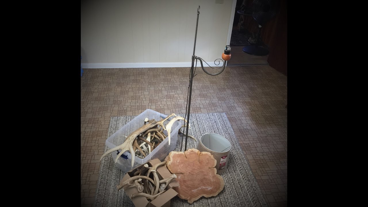 MAKING AN ANTLER LAMP - CRAFTS WITH COWBOY