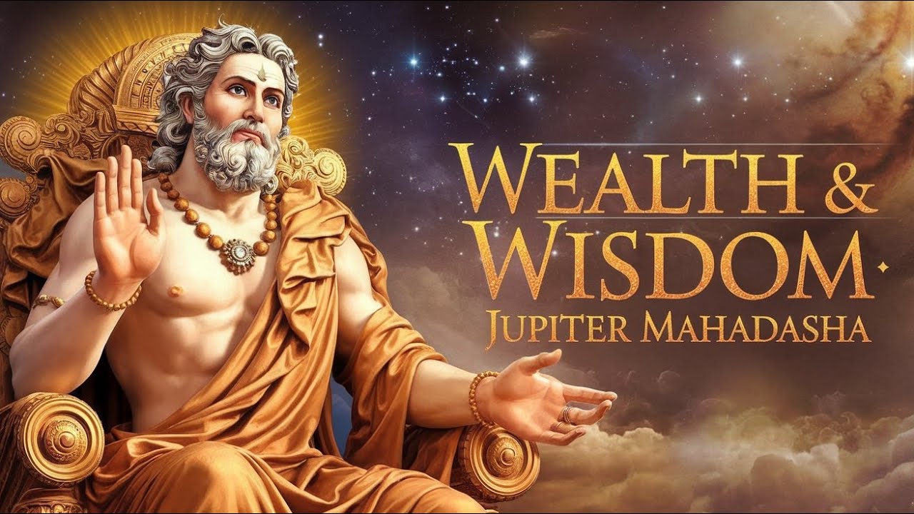 Wisdom & Wealth Jupiter Mahadasha Results in Vedic Astrology