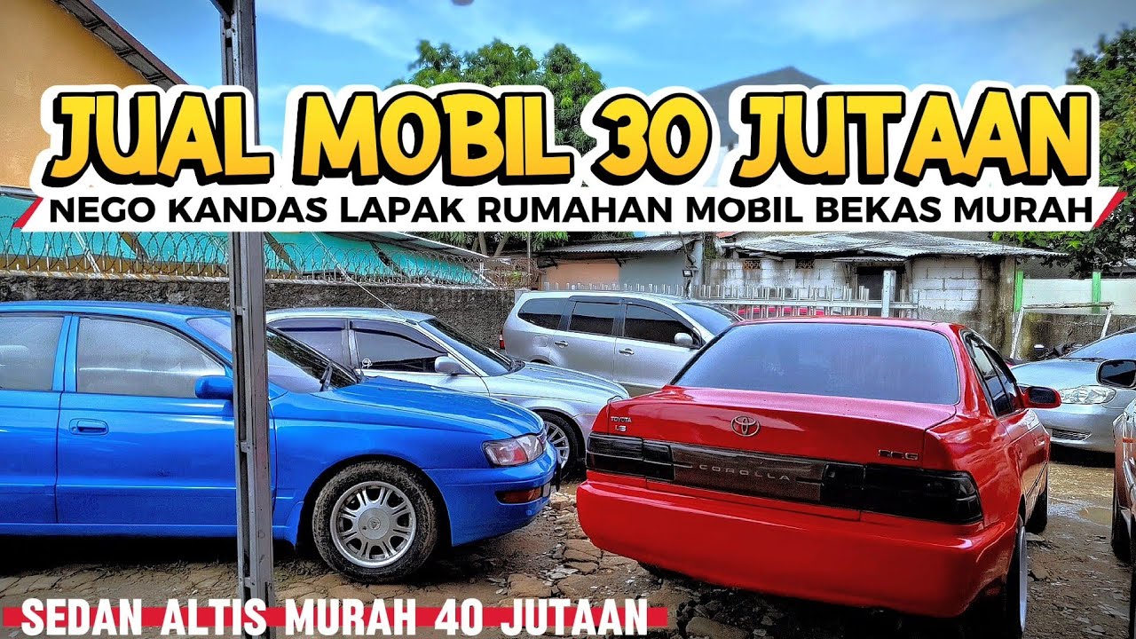 Negoin kandas lapak rumahan mobil bekas tangerang‼️Cuma 30 Jutaan aja Baleno Corona Altis Vios 