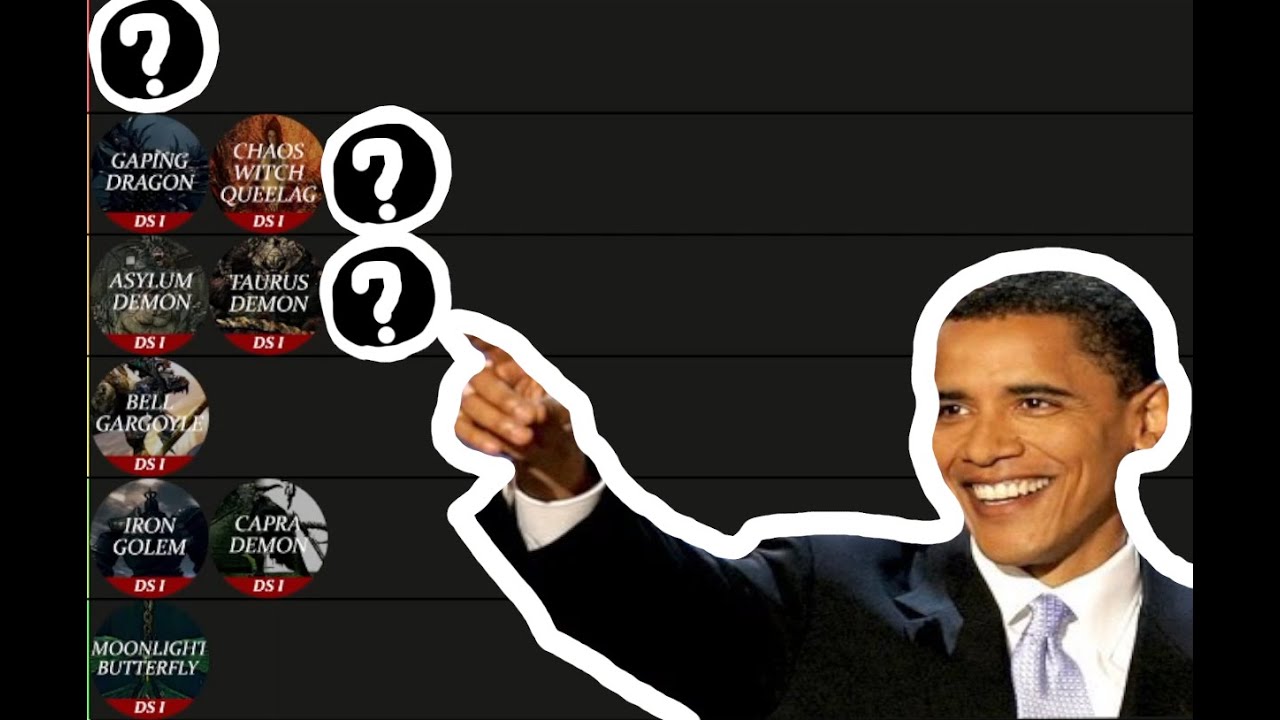 Biden Trump and Obama personally attack each other over Dark Souls bosses (pt. 2)