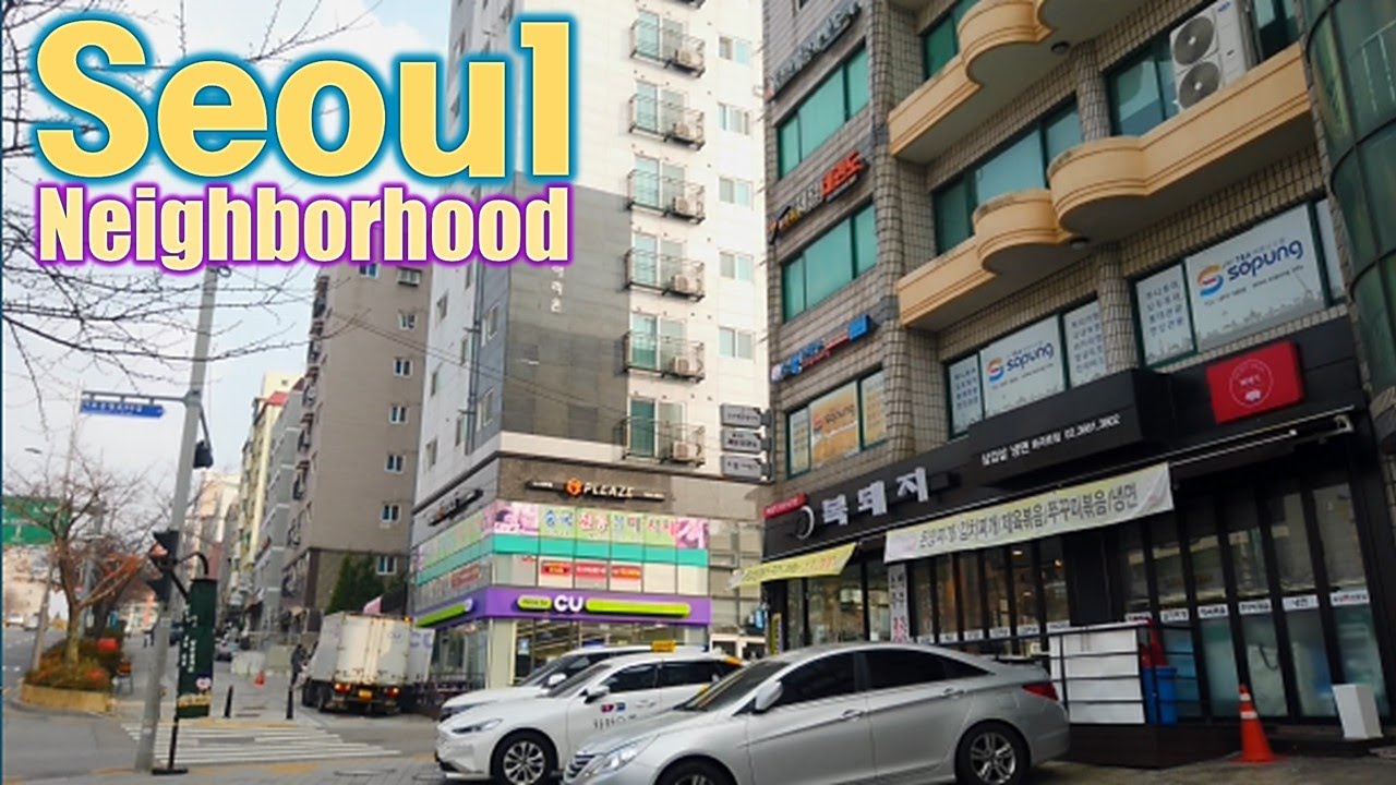 Seoul, Korea - Walking Tour of Neighborhood - 4K - Hwagok 1-dong [Gangseo-gu 3] 11(3)-2