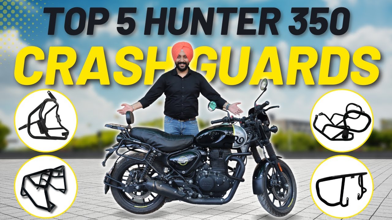 Пять лучших защитных экранов для Royal Enfield Hunter 350 | Sans Classic Parts.