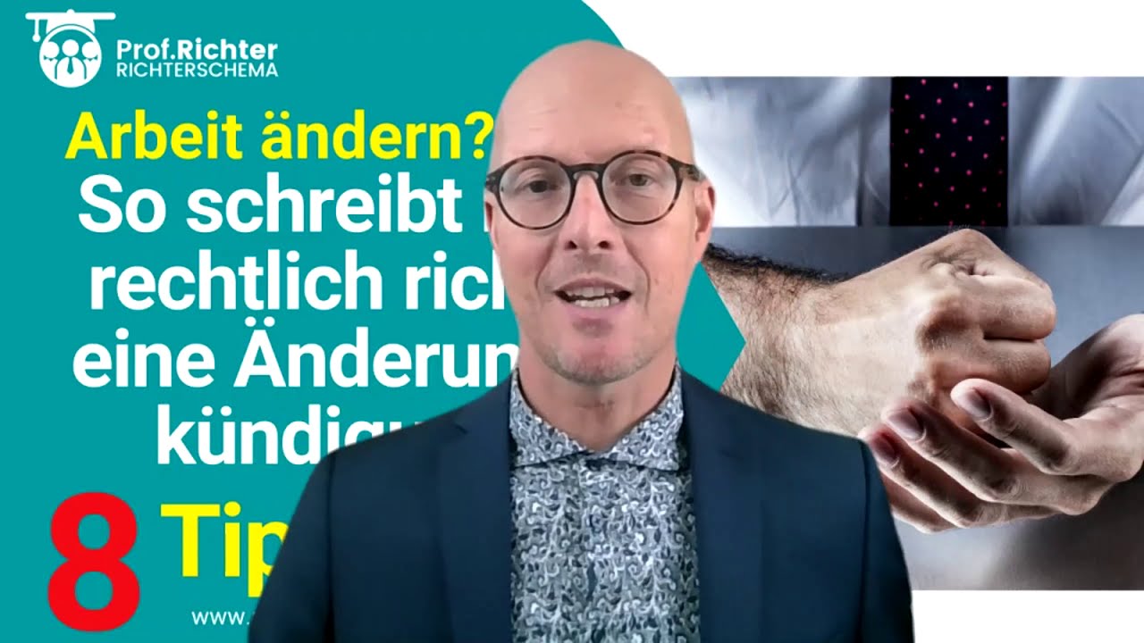 AR 4 2 4 Änderungskündigung ⭐ Was ist eine Änderungskündigung? Wie formuliert man sie?