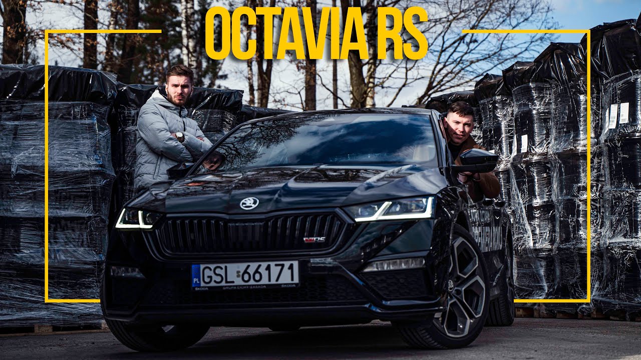 Skoda Octavia RS 2021 TDI - Jak to możliwe, że ten samoch&oacute;d tak się klei drogi? | Test - #24