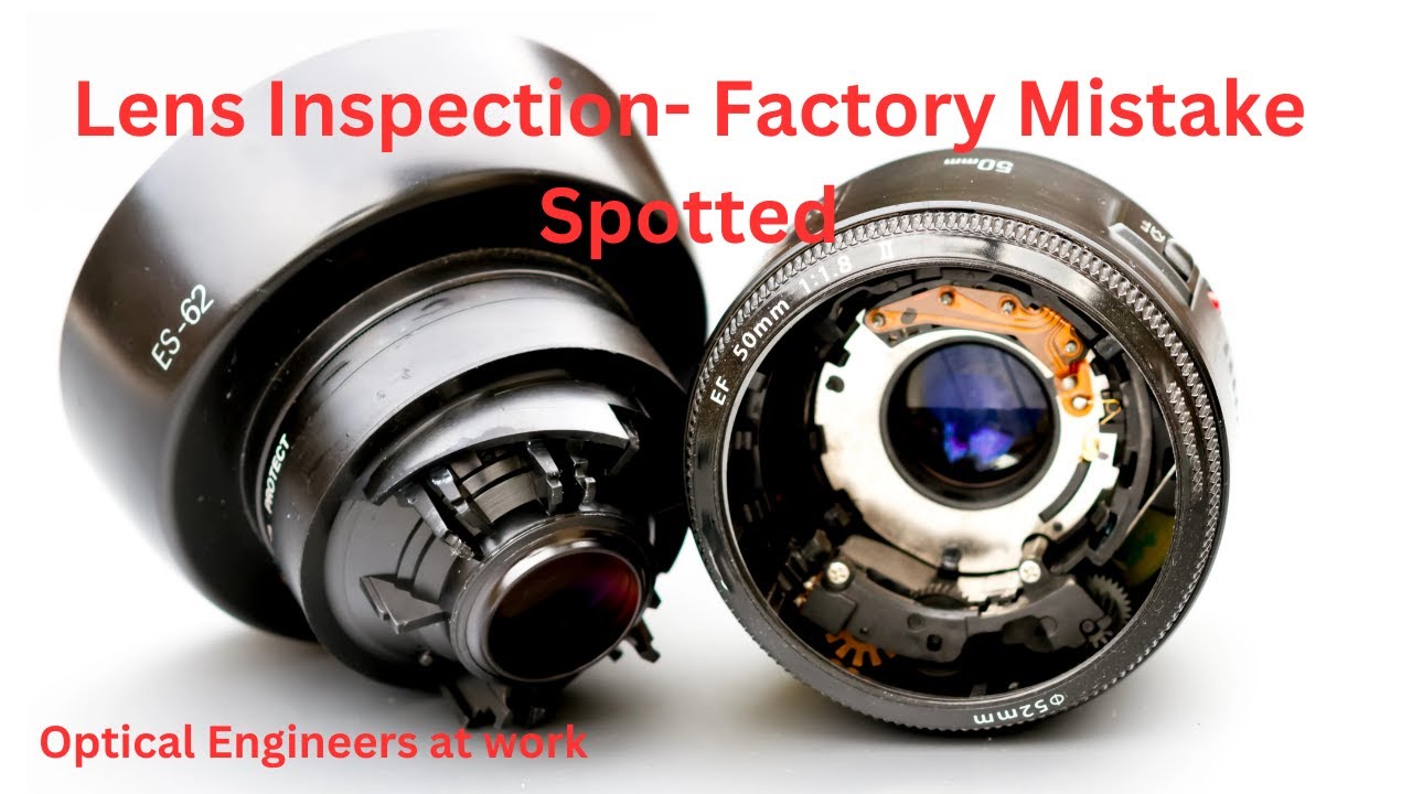 Optical Engineers at Work 5- Problems with the lens inspection report