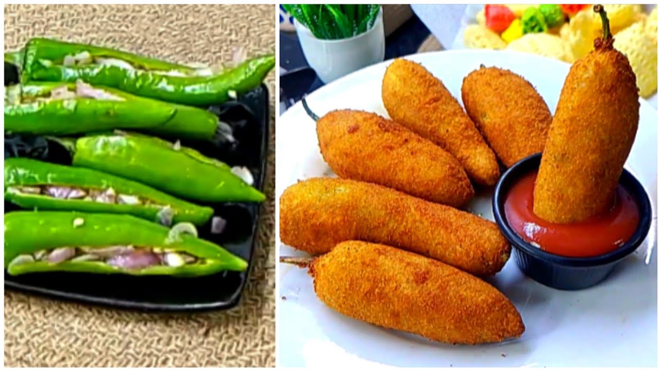 चटपटा खट्टा क्रिस्पी मिर्ची वड़ा रेसिपी | Rajasthani Mirchi Vada Recipe 