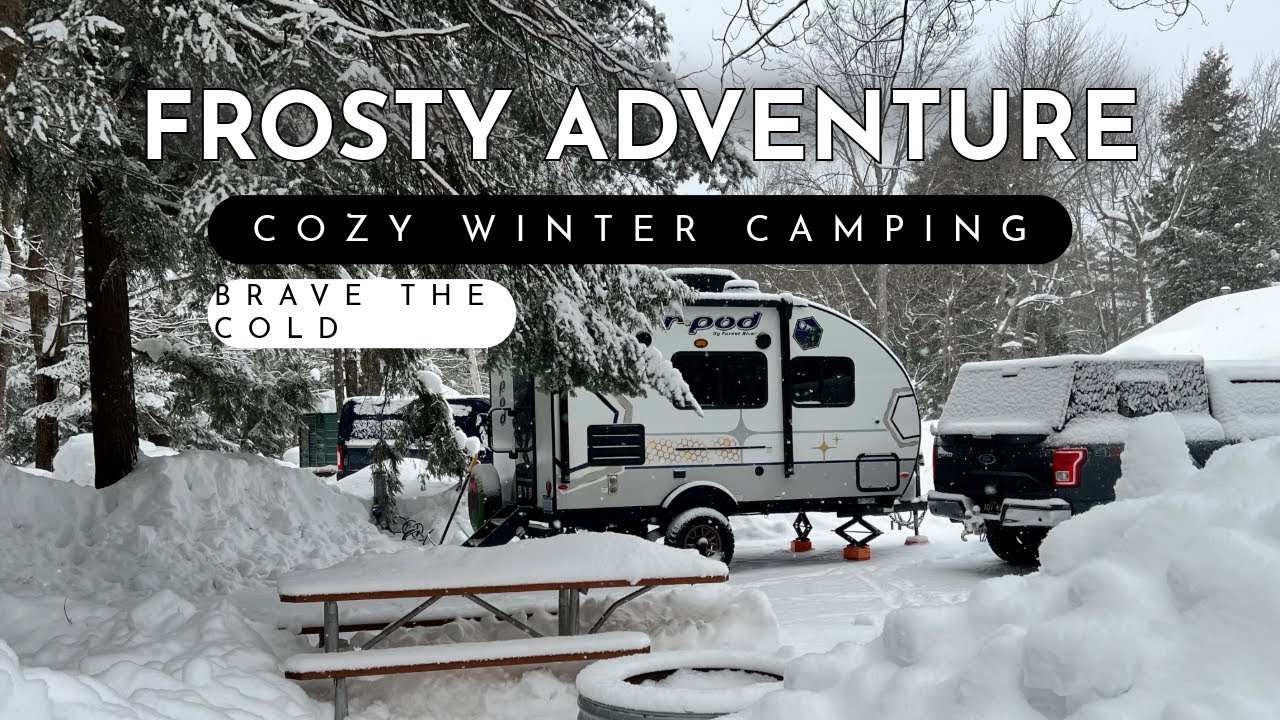 Winter Camping in Michigan's Upper Peninsula! With @misplacedoverland