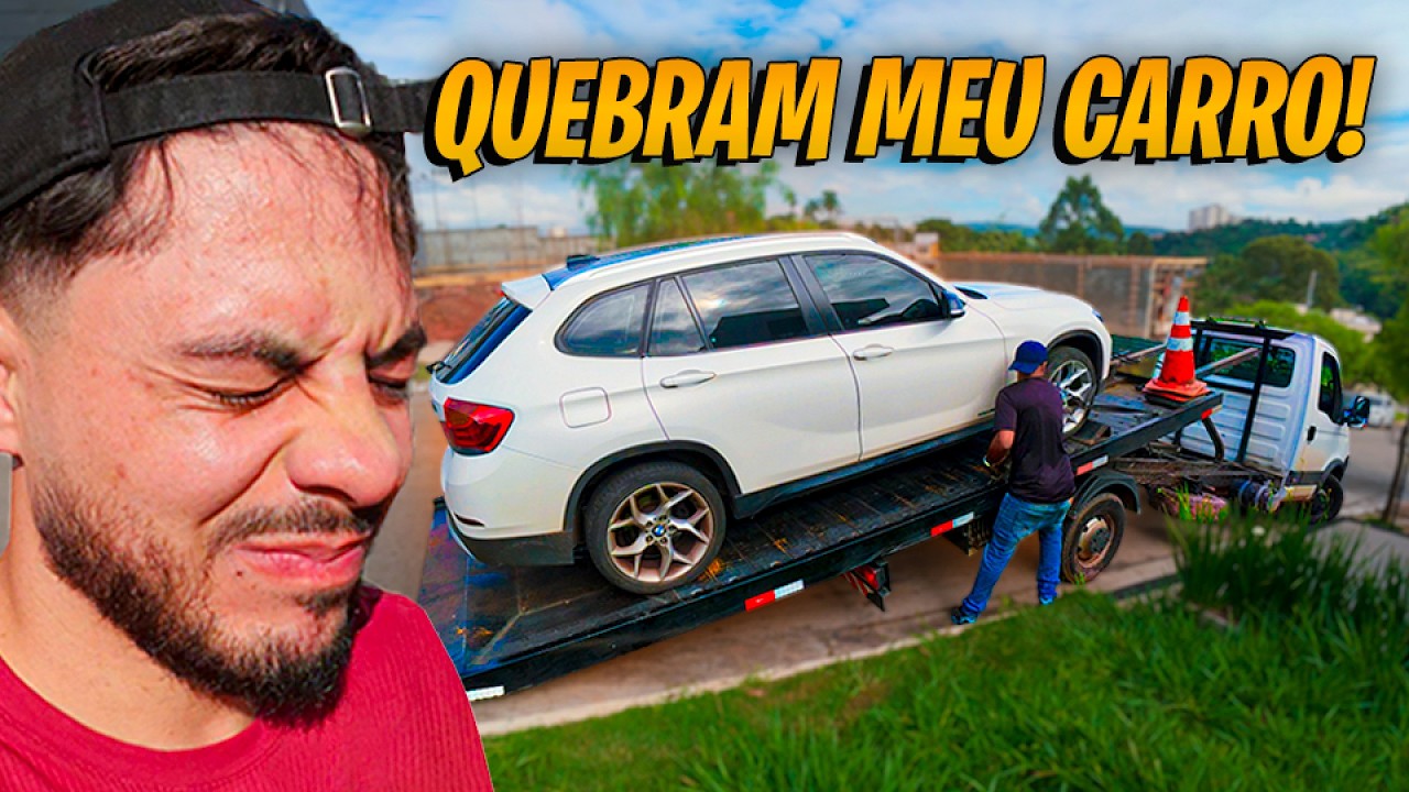 QUEBRARAM MEU CARRO E EU FIQUEI NO PREJUÍZO! tive que pedir ajuda..