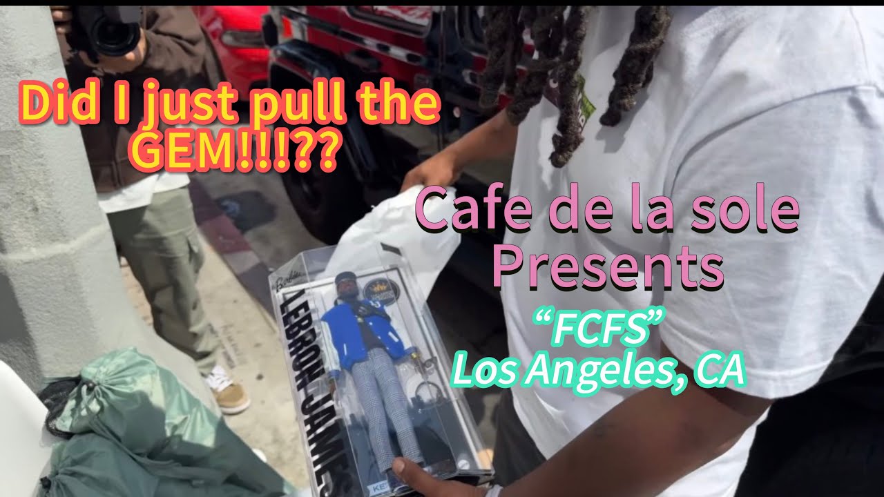 FCFS CAMP OUT IN LA ⛺️🔥 | LeBron James x Barbie Doll at UNDEFEATED 300 Available (15 AUTOGRAPHED!)
