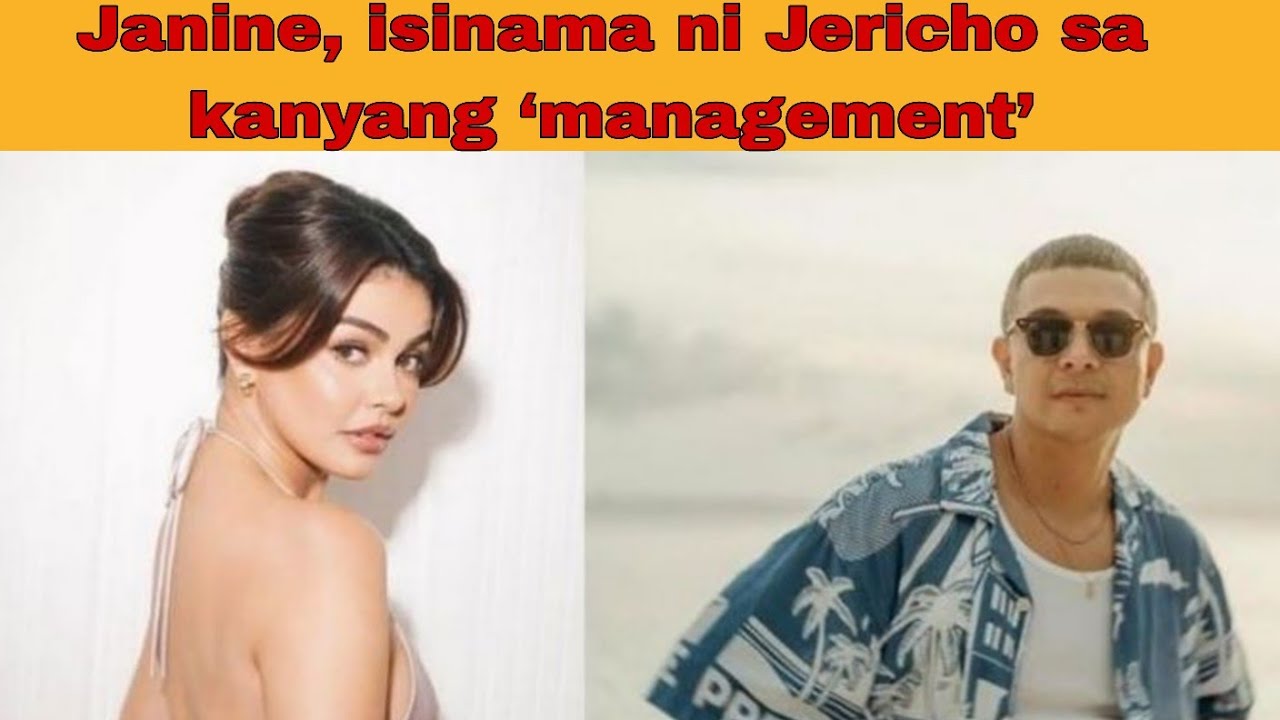 Janine, isinama ni Jericho sa kanyang ‘management’