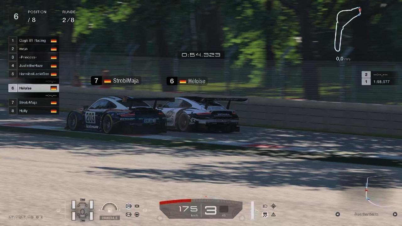 Porsche Ko-Rennen Team-Rochen