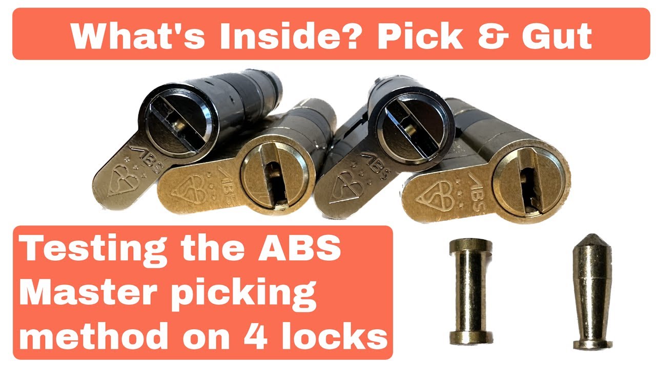 What's Inside: Testing the picking method for the Avocet ABS Master Euro Cylinder