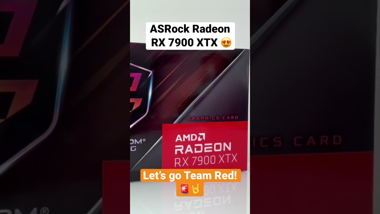 It&rsquo;s what you&rsquo;ve all been waiting for 👍😊 #asrock #funkykit #amd #radeon #rx7900xtx #rdna3