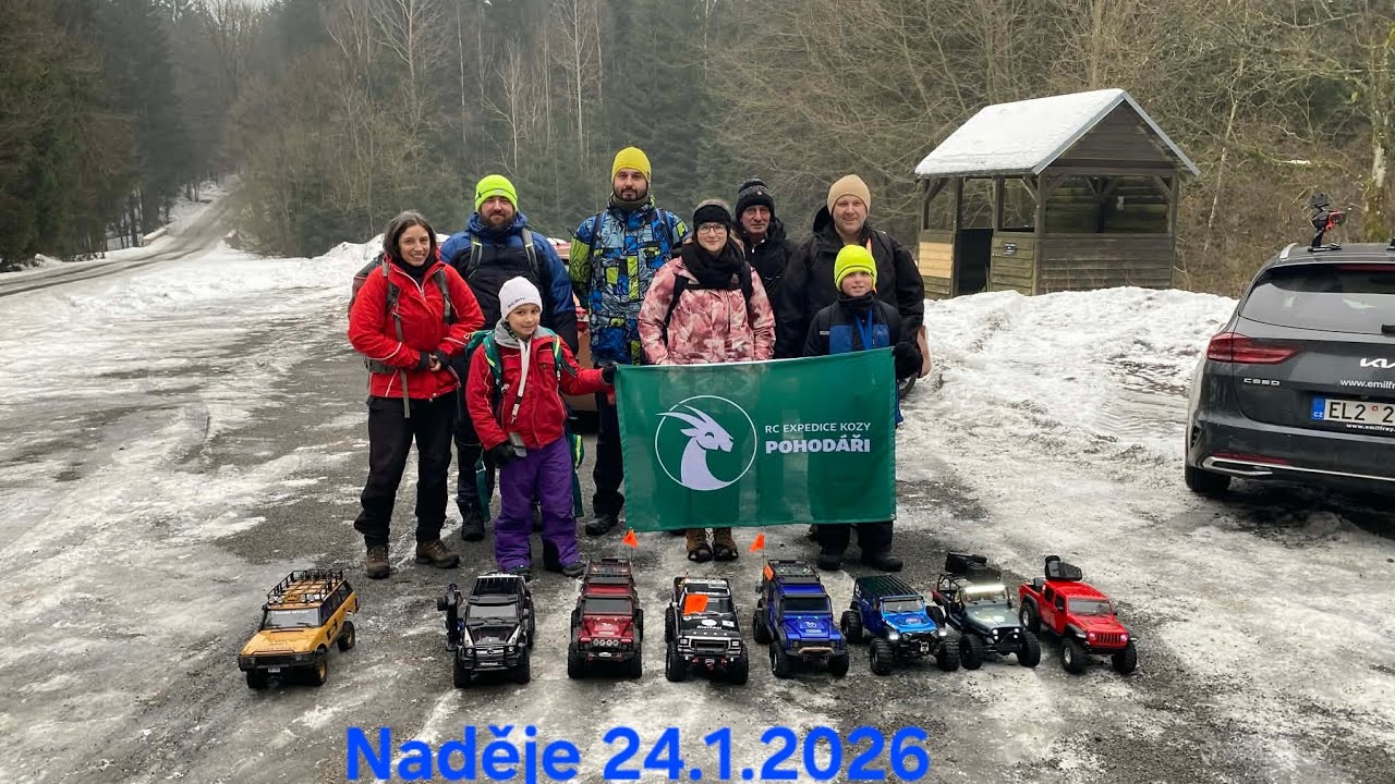 RC expedice kozy POHODÁŘI 24.1.2026 Naděje 