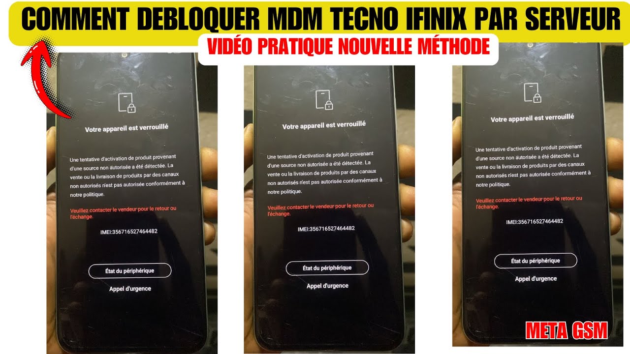 COMMENT DEBLOQUER MDM TECNO INFINIX ITEL PAR SERVEUR GUIDE COMPLET