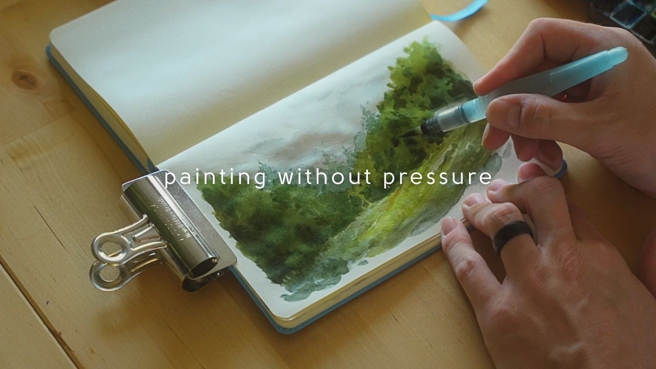 Going back to watercolor painting after 6 years