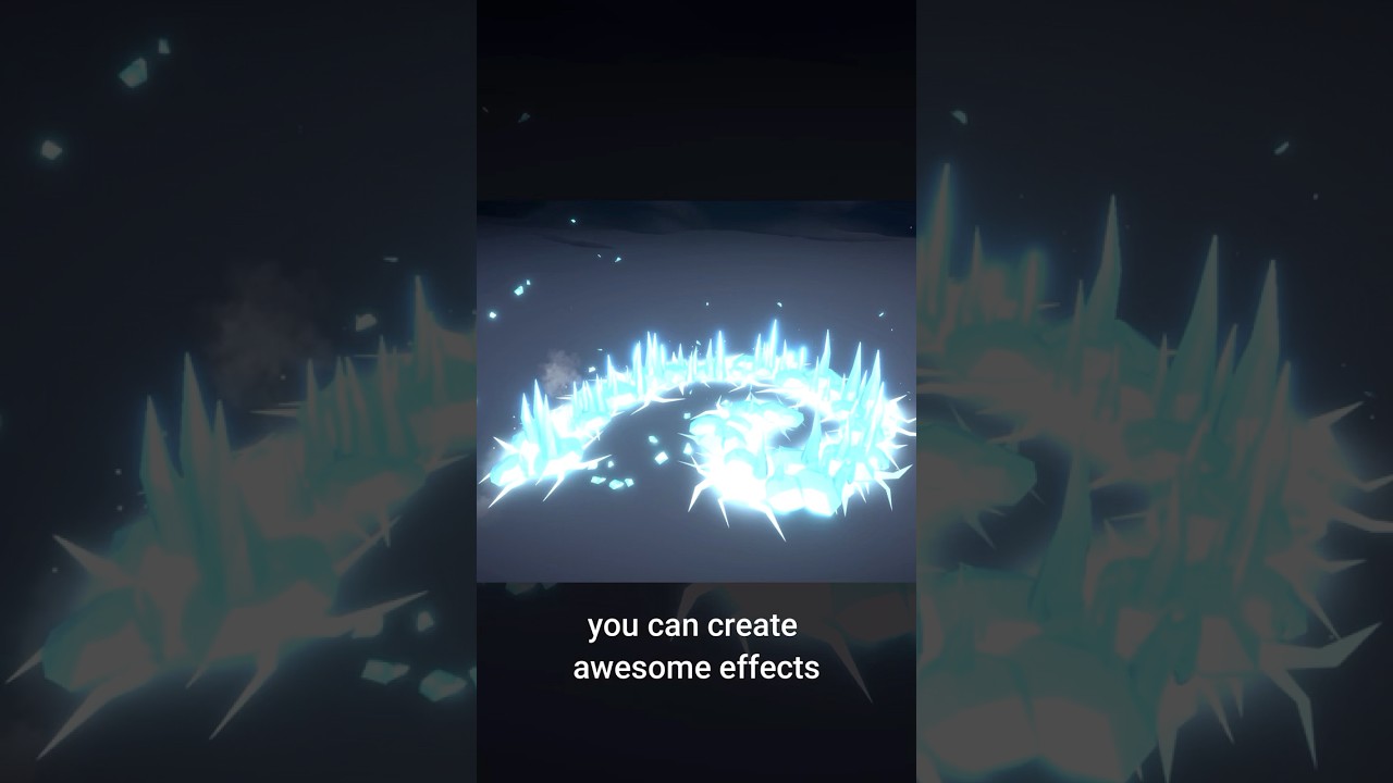 How to make particles follow a path! #unity #gamedev #vfx #gaming
