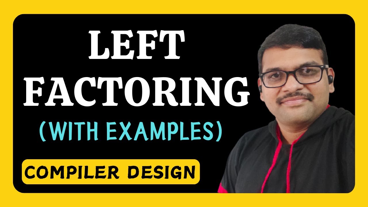 Left Factoring in Compiler Design || Left Factored Grammar || Elimination of Left Factored Grammar
