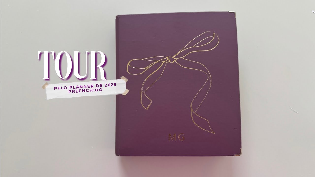 TOUR pelo planner de 2025 @VIPAPIER 