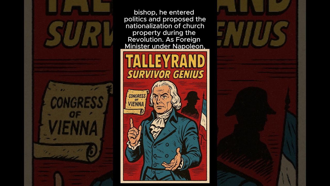 Talleyrand: survivor diplomat of four regimes #Talleyrand #Diplomacy #History