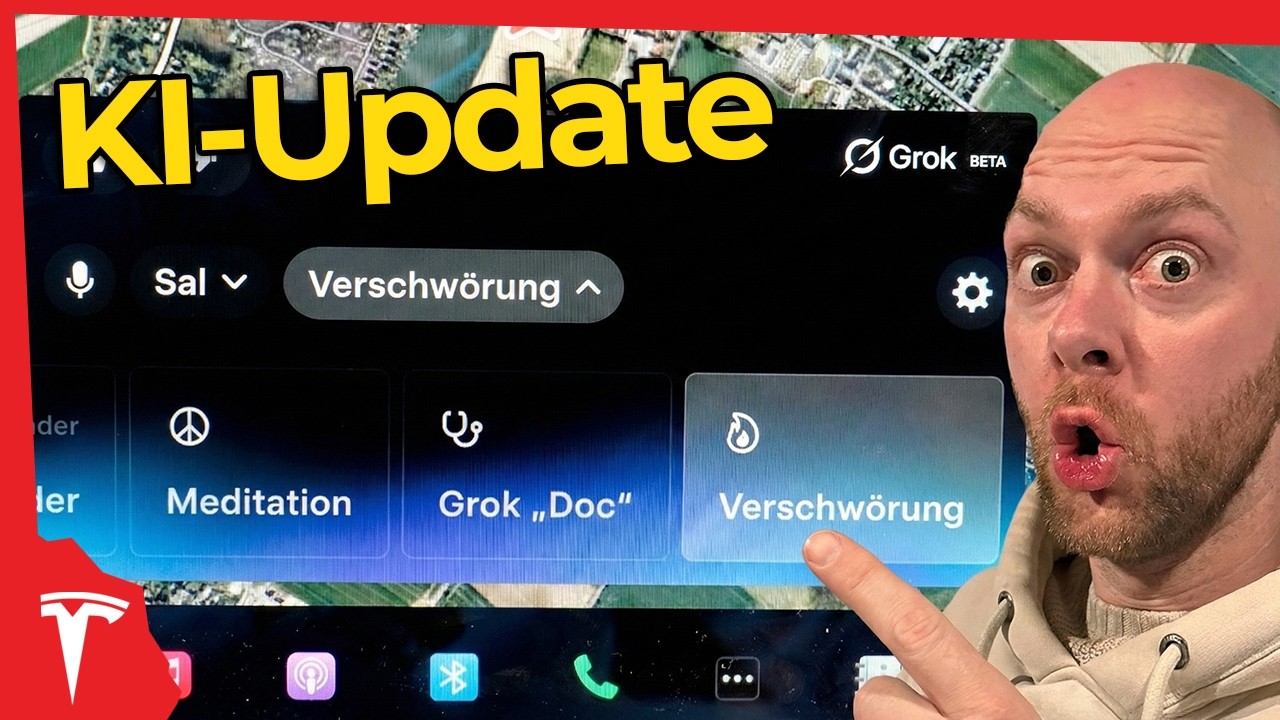 MEGA-Update: Grok übernimmt die Routenplanung im Tesla! Alle neuen Funktionen im Praxistest!