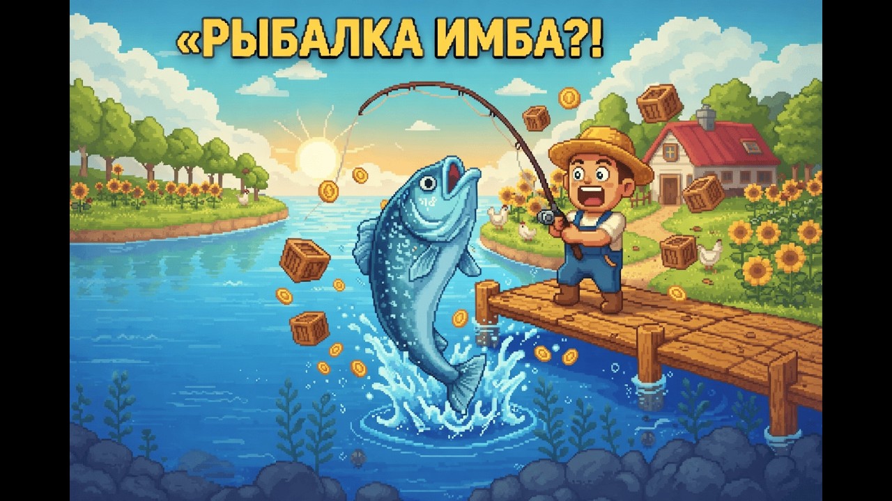 Гайд по рыбалке в Sunflower Land: все механики и нюансы