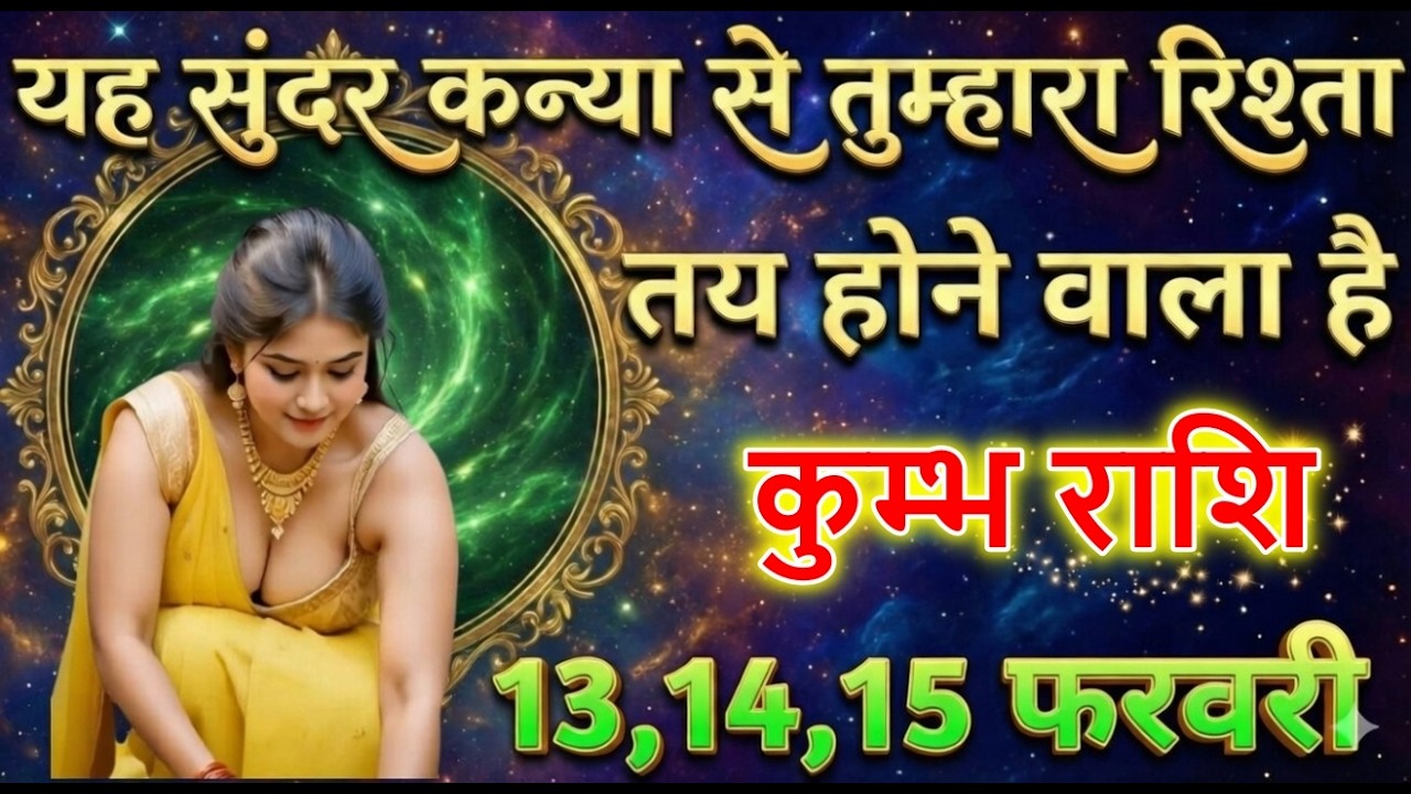 कुम्भ राशि यह सुंदर कन्या से तुम्हारा रिश्ता तय होने वाला