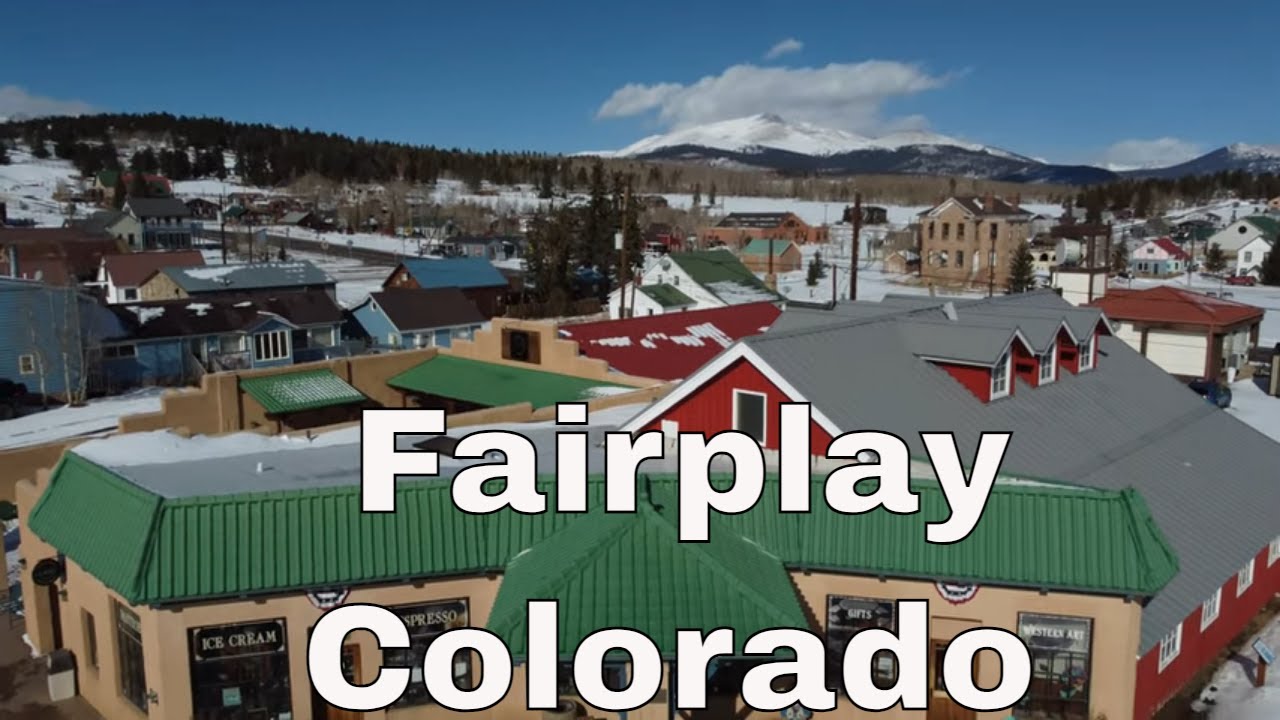 Drone Fairplay, Colorado