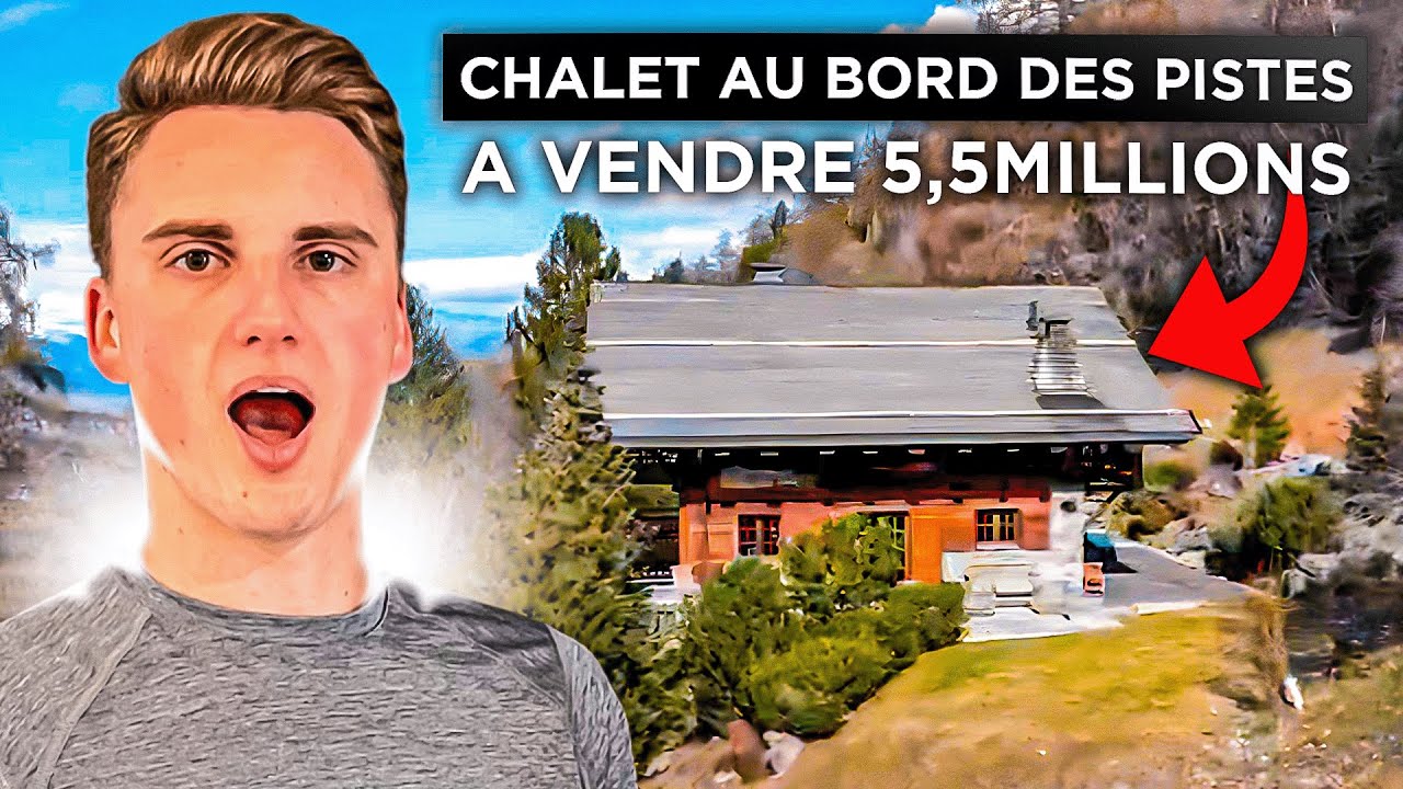 On visite ensemble un chalet de haut standing dans les 4 vallées en Suisse