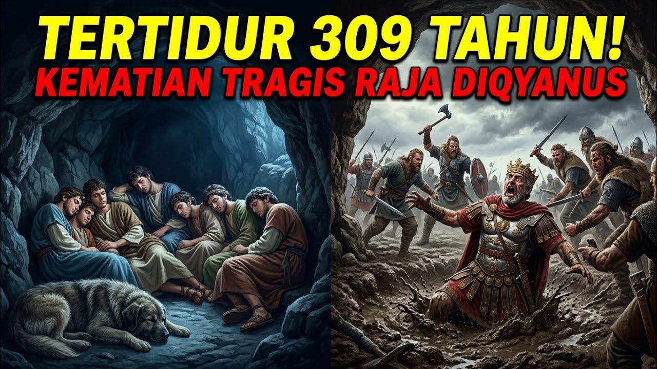 Mati Ditelan Lumpur! Azab Pedih Raja Diqyanus yang Mengejar 7 Pemuda Kahfi