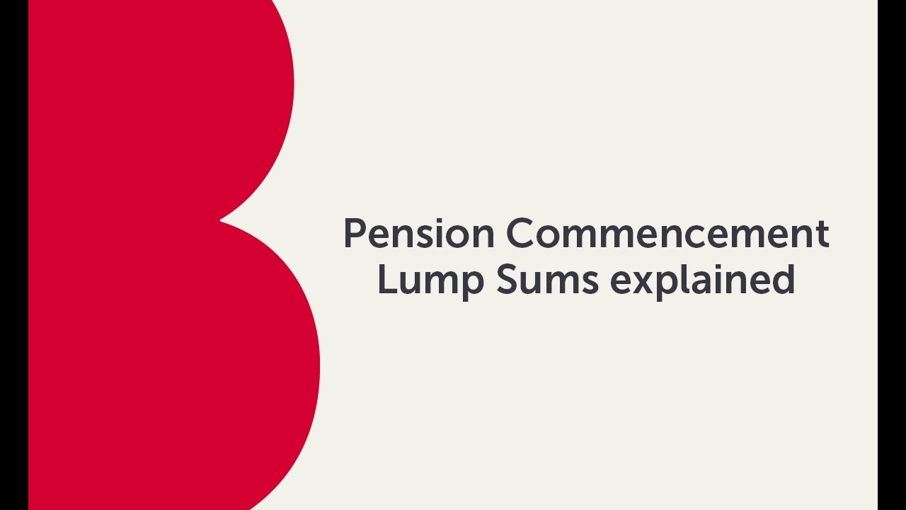 Pension Commencement Lump Sums (PCLS) | Bitesize Technical