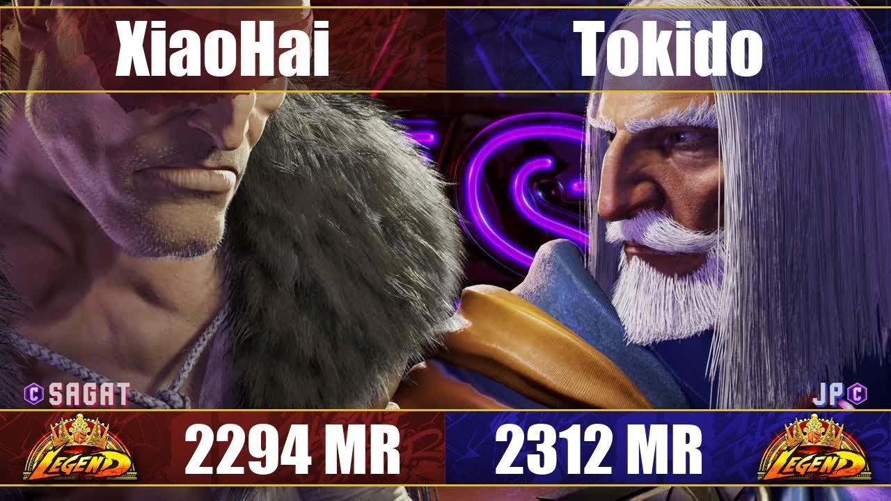 【スト6】シャオハイ vs ときど (サガット vs JP) SF6 XiaoHai vs Tokido (Sagat vs JP)