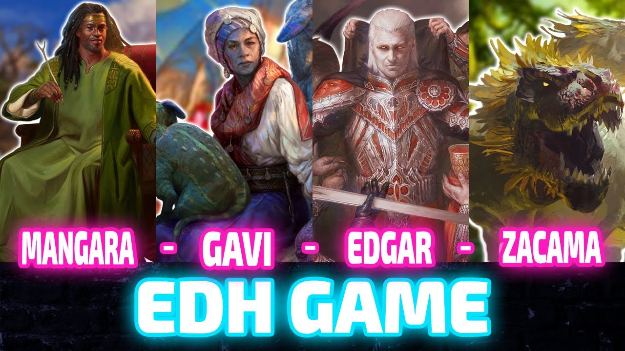 Мангара против Гави против Сакамы против Эдгара Маркова [EDH/Commander, Magic The Gathering] MTG ...