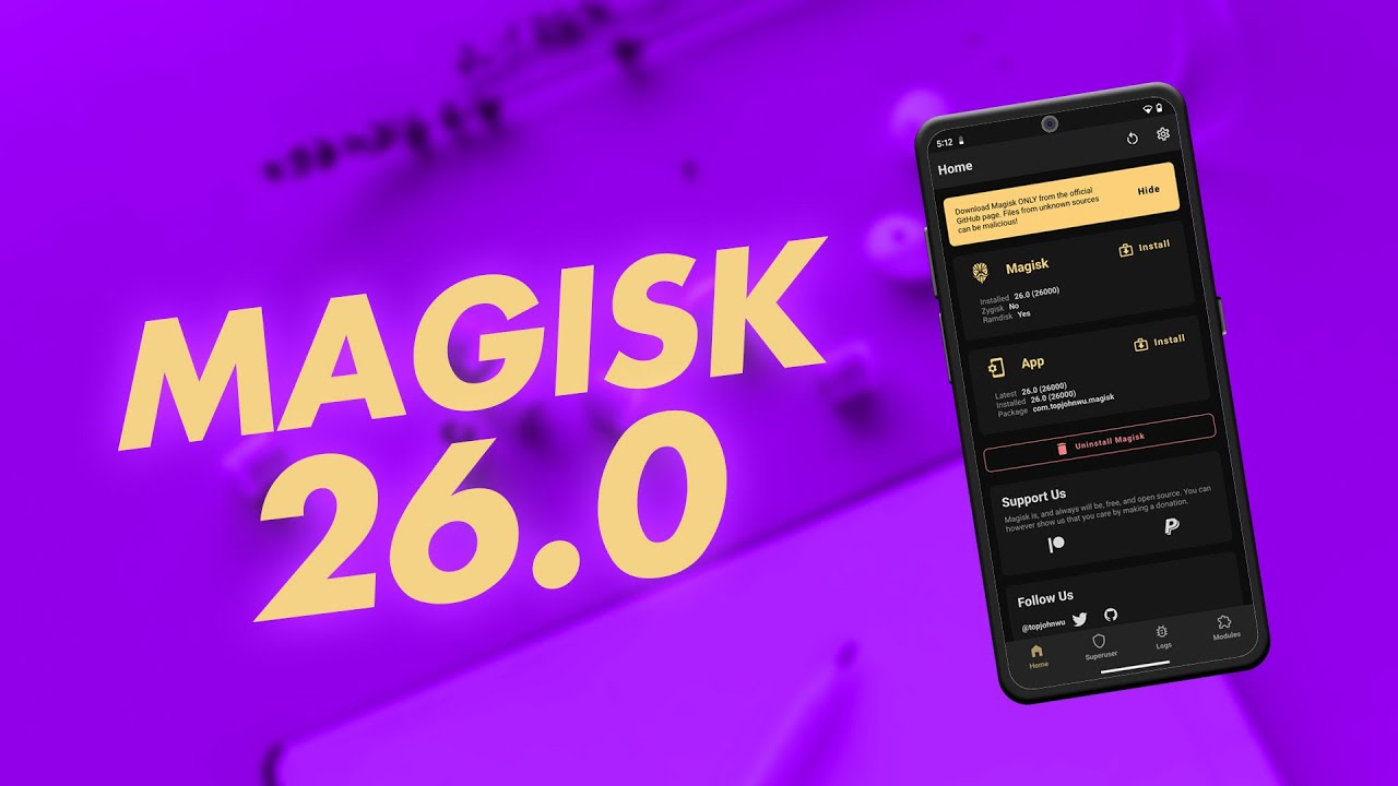 MAGISK 26.0 UPDATE IS HERE!