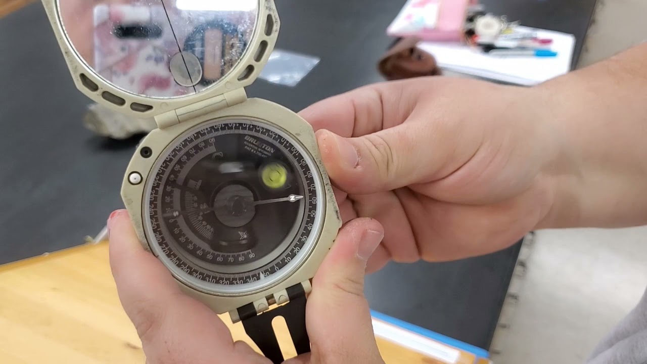Brunton Geologic Compass Measurements