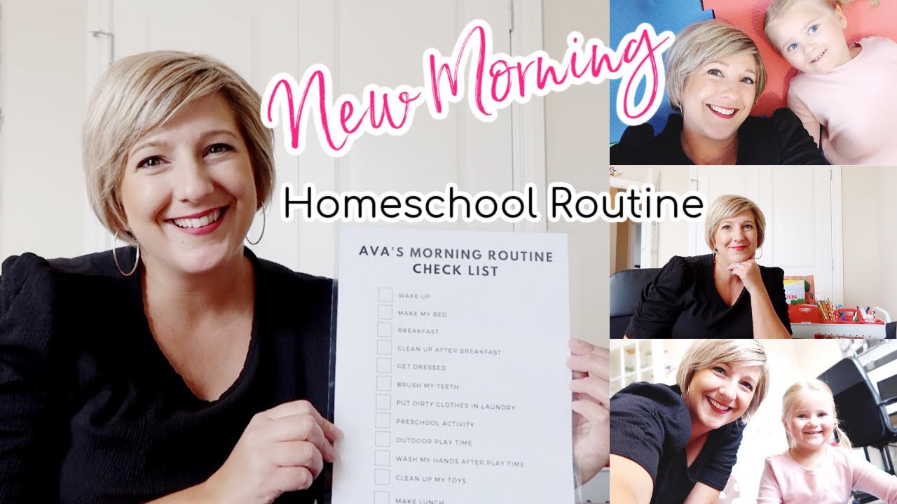 New Fall Morning Homeschool Routine | Preschool Routine Of A 3 Year Old 2020