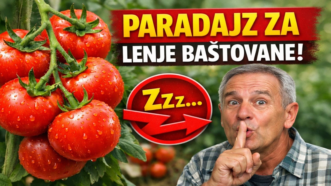 PARADAJZ ZA LENJE BAŠTOVANE! 🤫 7 sorti koje rastu same od sebe – samo ih posadi i zaboravi!