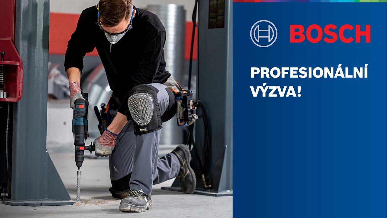 Elektrik&aacute;ř Pawel testuje Bosch SDS plus-5X